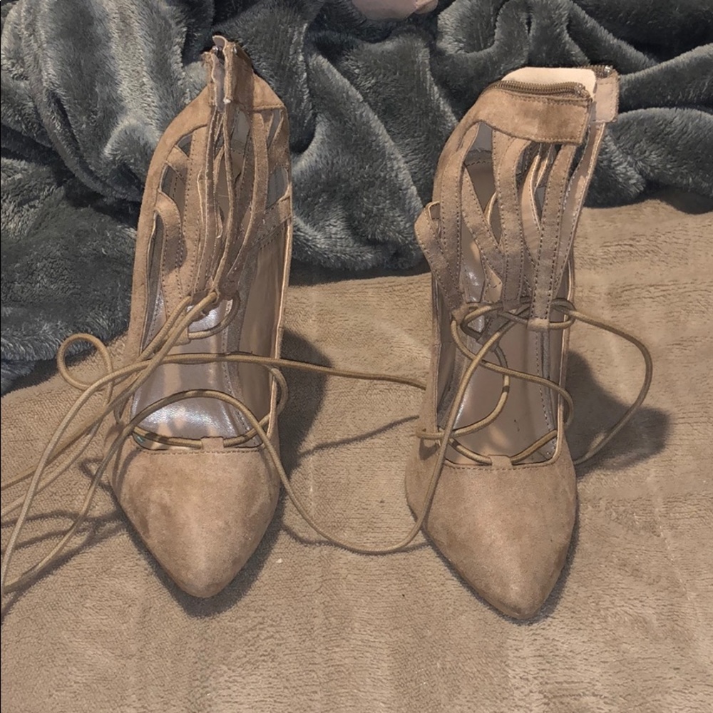 Tan heels
